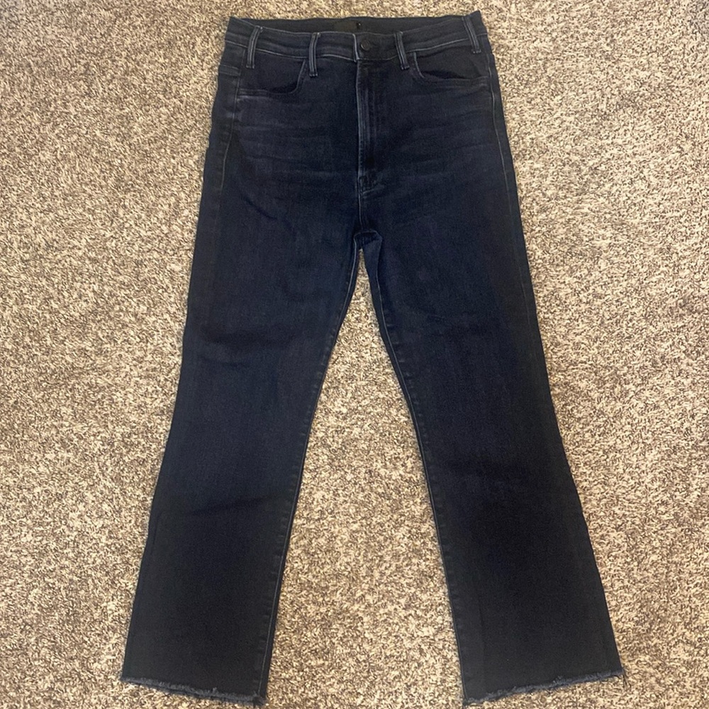 Mother Jeans - The Hustler Ankle Fray